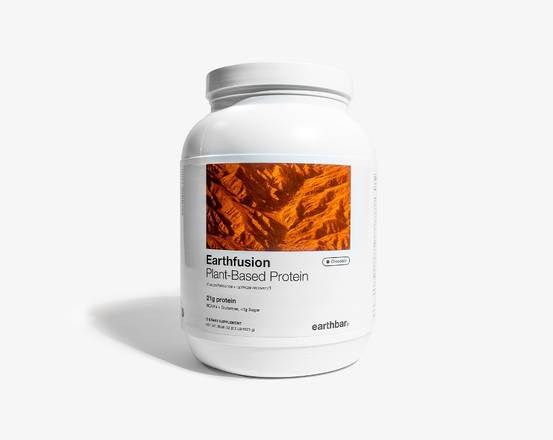 Earthbar - Earthfusion Plant-Based Protein Chocolate 2.2 lb (Vitamins & Supplements.)