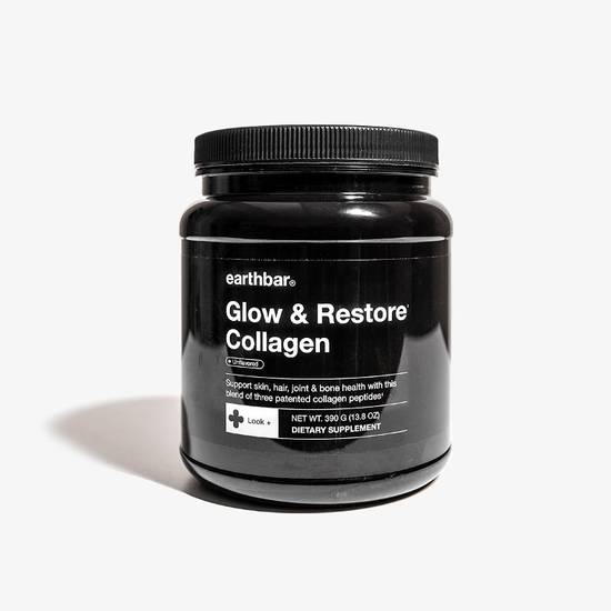 Earthbar Enhanced-Glow and Restore Collagen-390g (Vitamins & Supplements.)