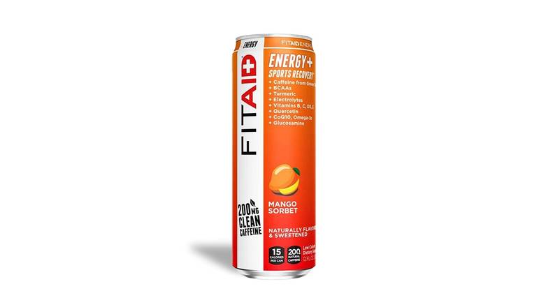 FitAid - Mango Sorbet Energy, 12oz (Beverages.)