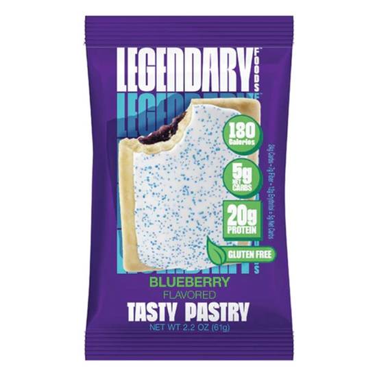 Legendary Foods-Tasty Pastry-Blueberry-2.2oz (Snacks.)