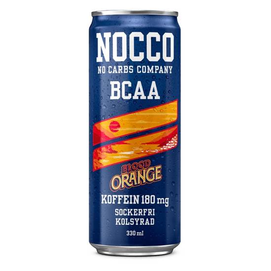 Nocco-BCAA Sport Drink Blood Orange-12fl oz (Beverages.)