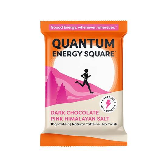 Quantum Energy Square - Dark Chocolate Pink Himalayan Salt (Snacks.)