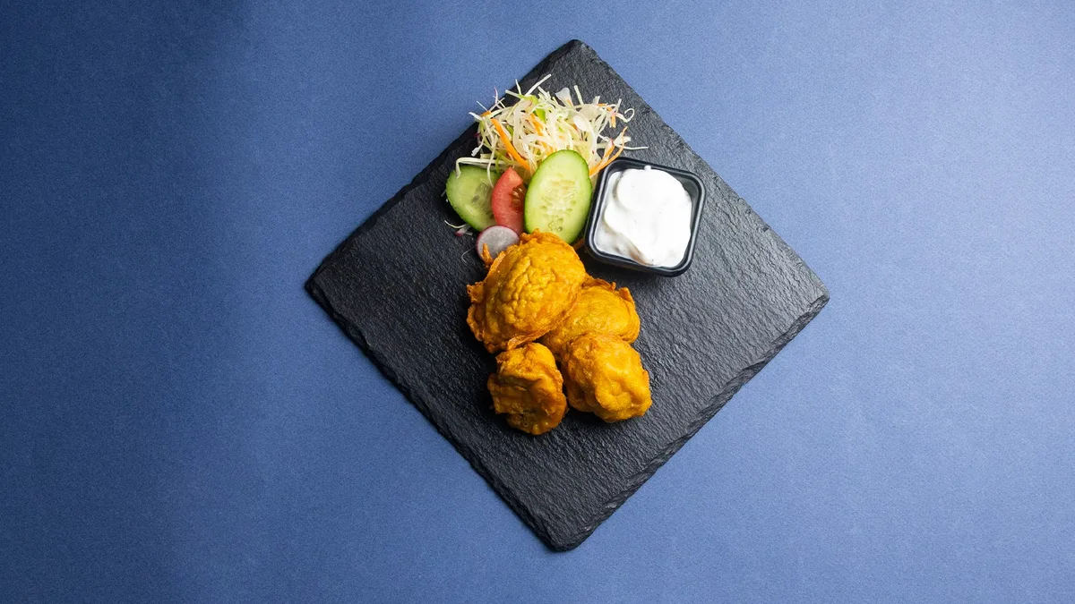 104. Mushroom Or Veg Pakora