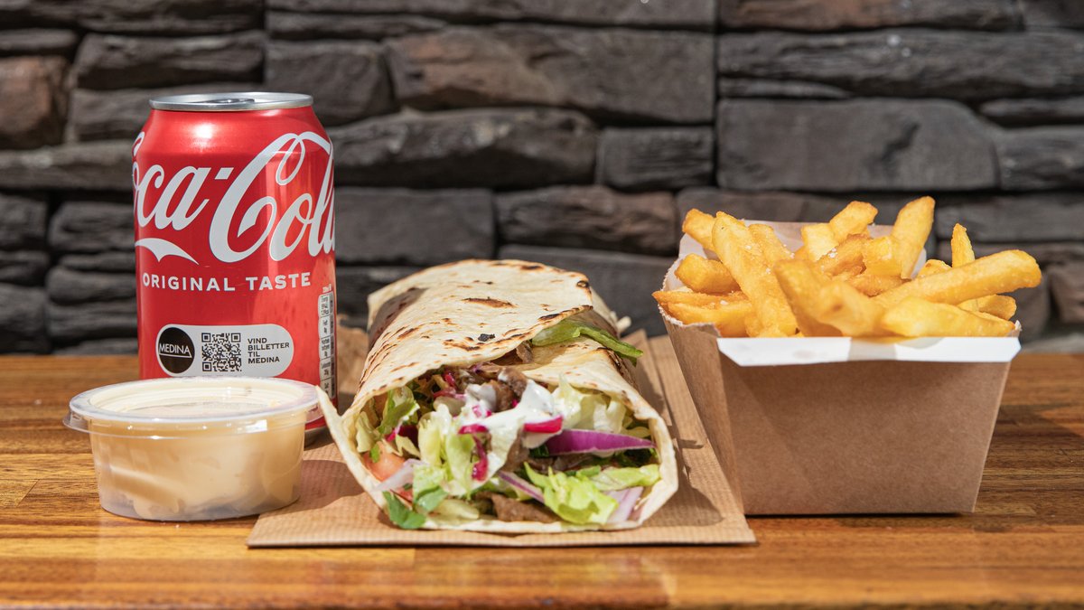 Durum Kebab med feta menu