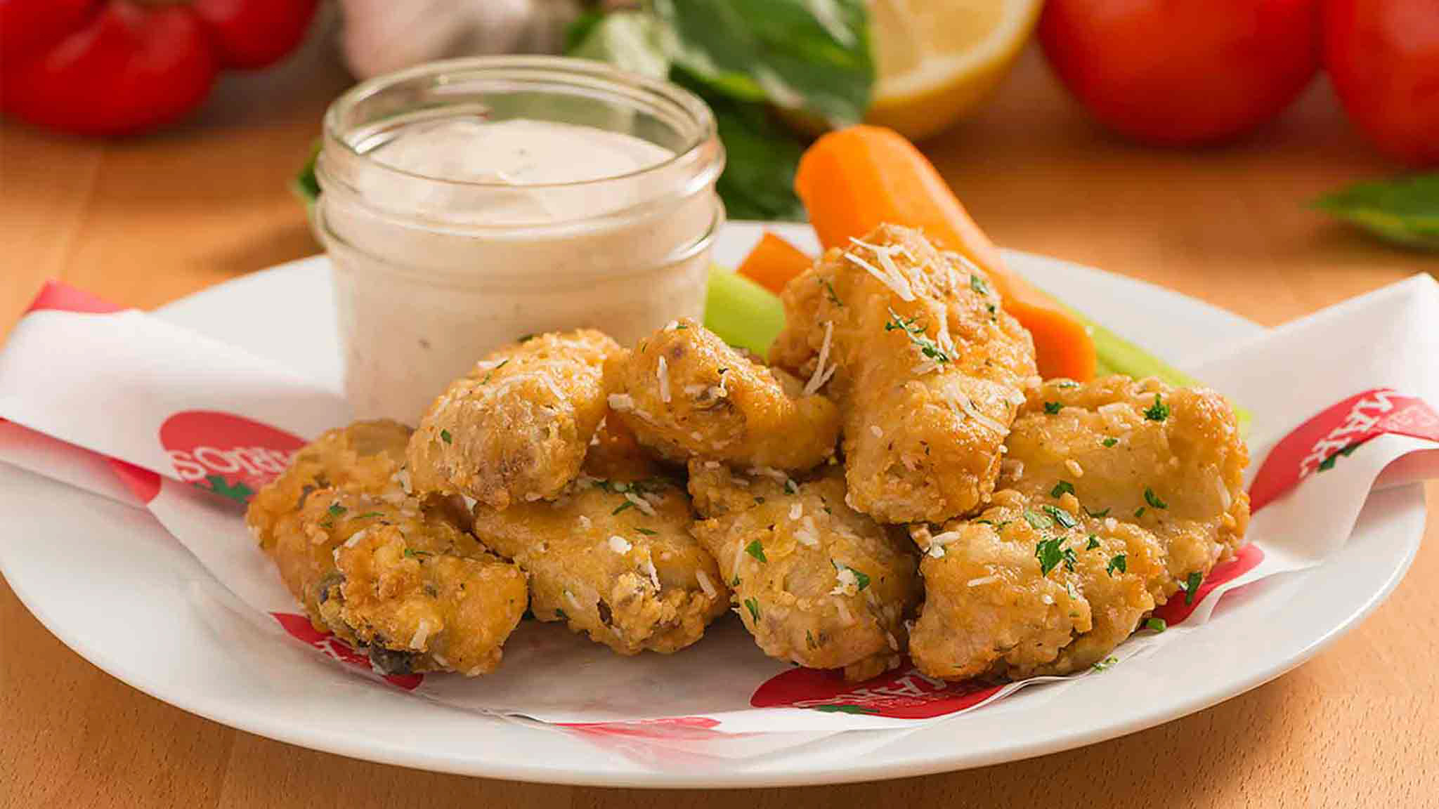 Garlic Parmesan Chicken Wings