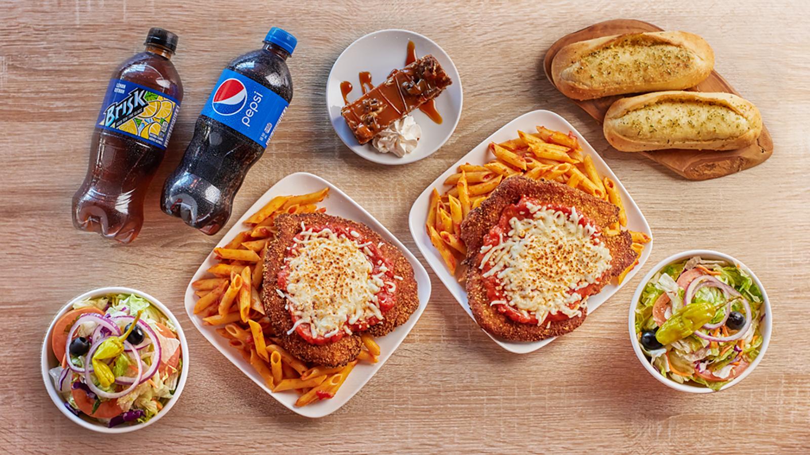 Mario's Chicken Parmigiana Dinner For Two