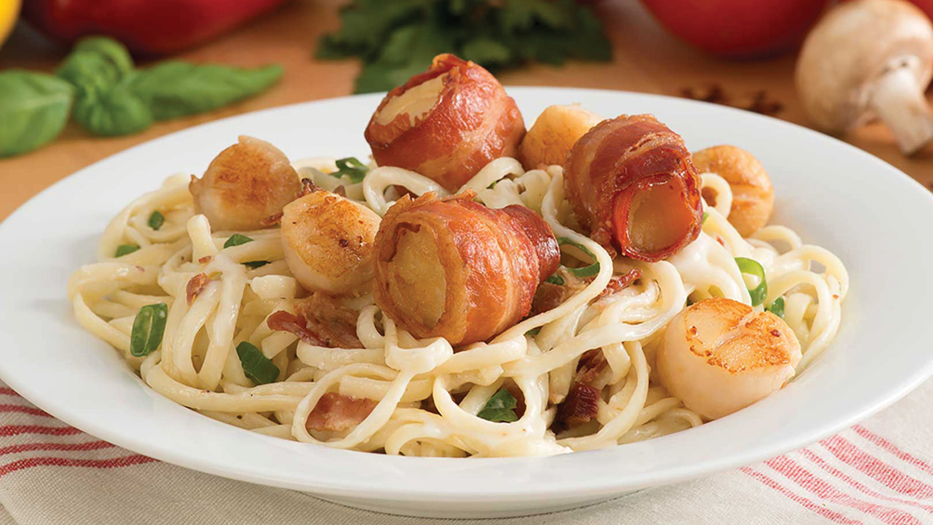 Scallop Carbonara