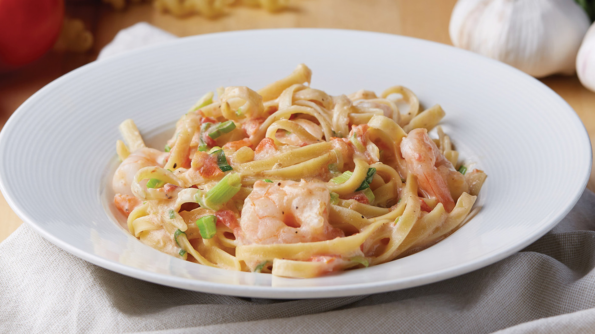 Shrimp Alfredo