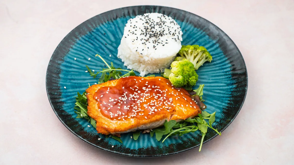 Terijaki losos