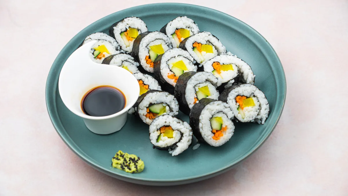Vegan gimbap