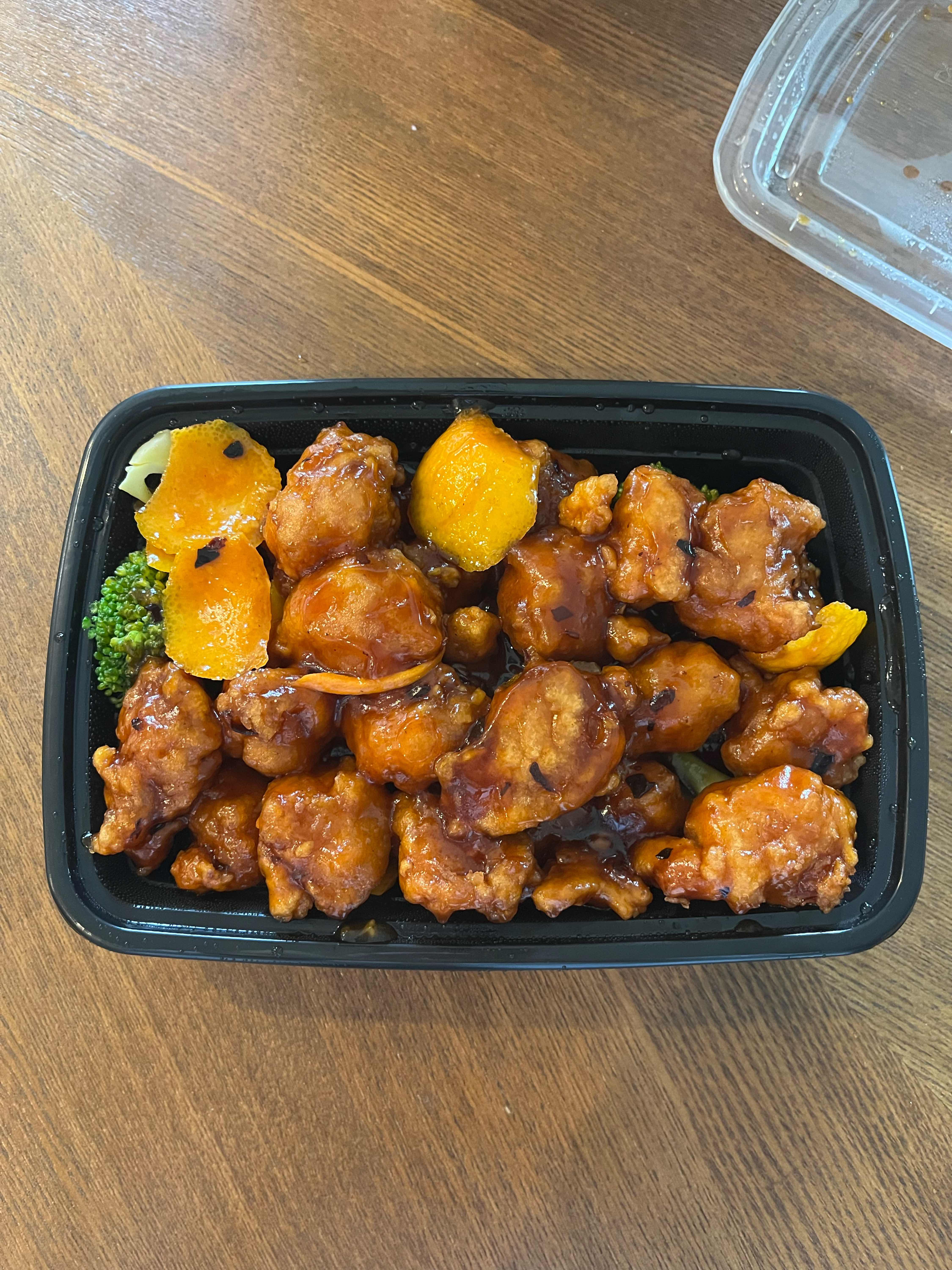 S 6. Orange Chicken