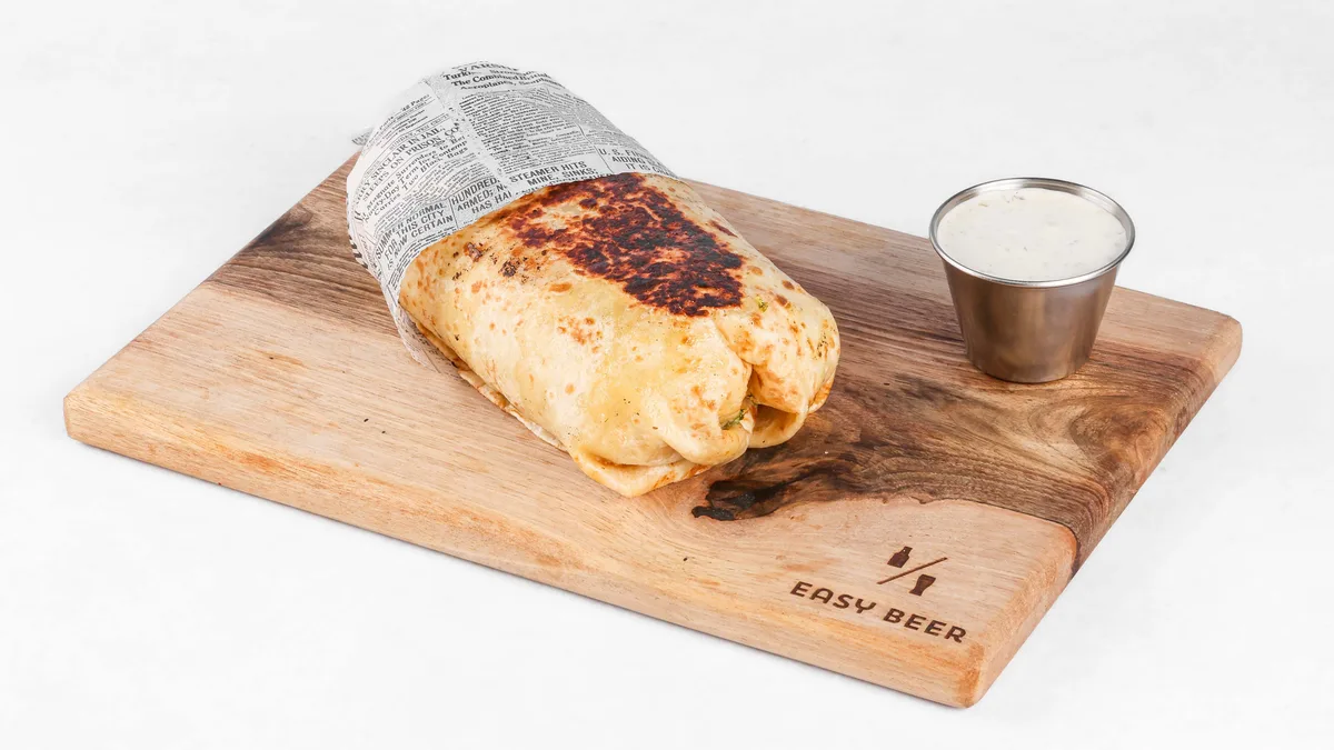 Burrito Crispy chicken s krompirčkom