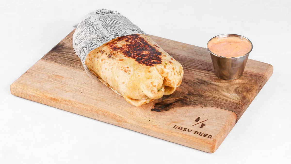 Burrito Sir zelenjava s krompirčkom