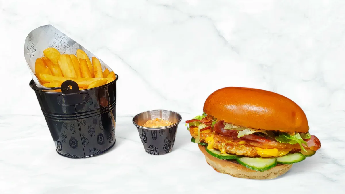 Meniu Chicken Bacon burger
