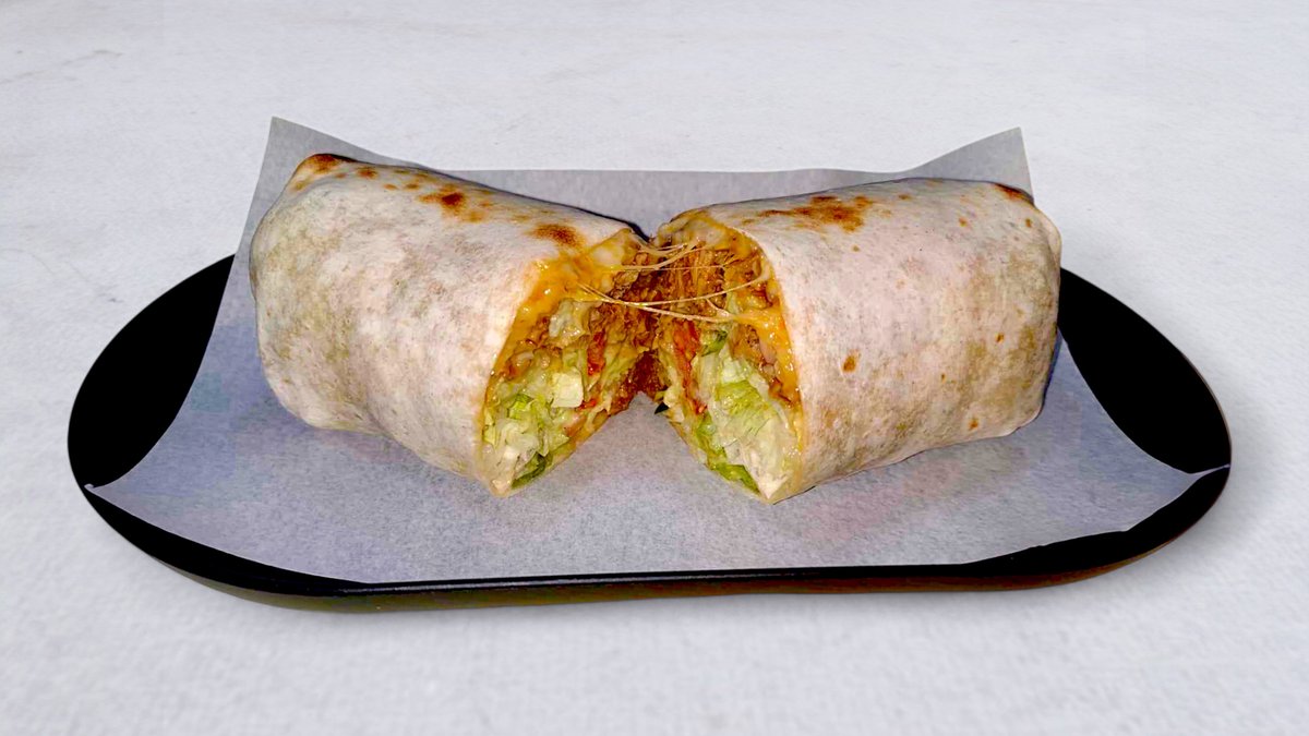 Avokádós pulled pork wrap