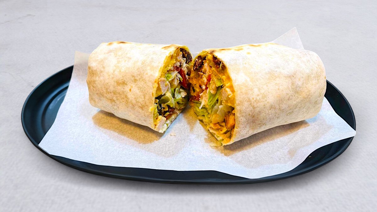 Hummus csirke wrap