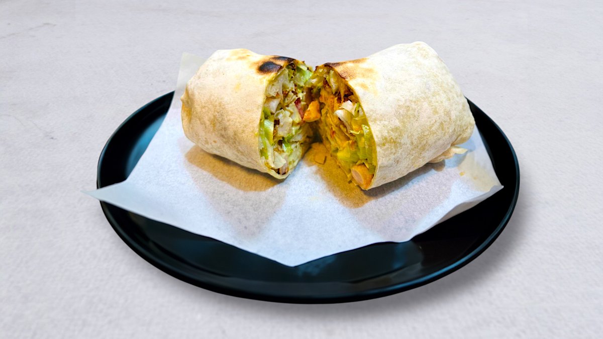 Tzatzikis csirke wrap