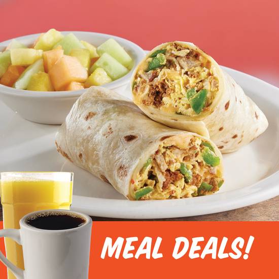 Chorizo Breakfast Wrap Meal Deal