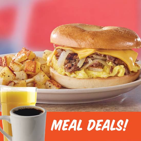 Philly Steak'n Egg Scrambler Meal Deal