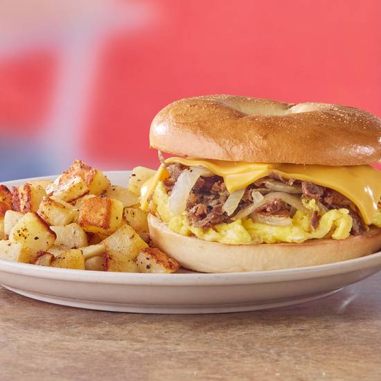 Philly Steak'n Egg Scrambler