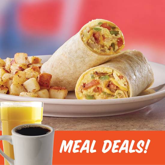 Veggie Breakfast Wrap Meal Deal