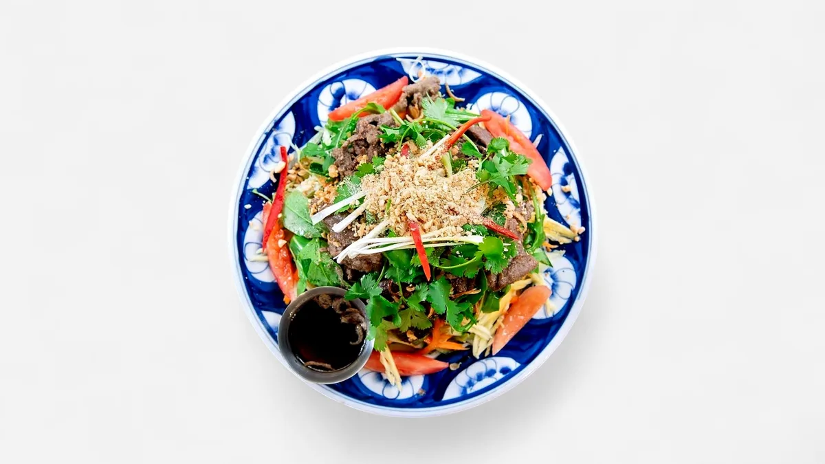 Xa lach bo- Biffsallad