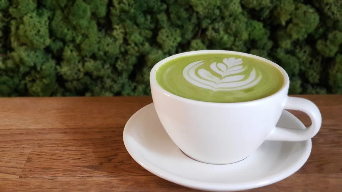 Matcha latte 500ml  - visszaváltható üvegben