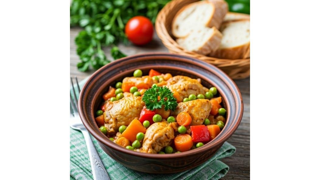 Sote de pui cu legume