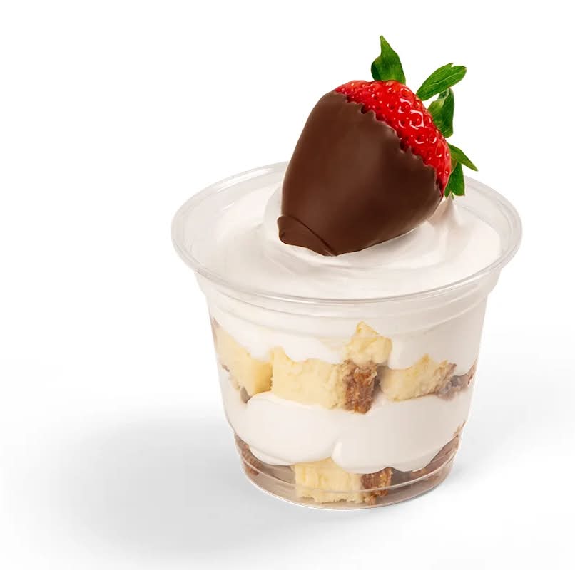 Chocolate Cheesecake Delight Indulgent Cup