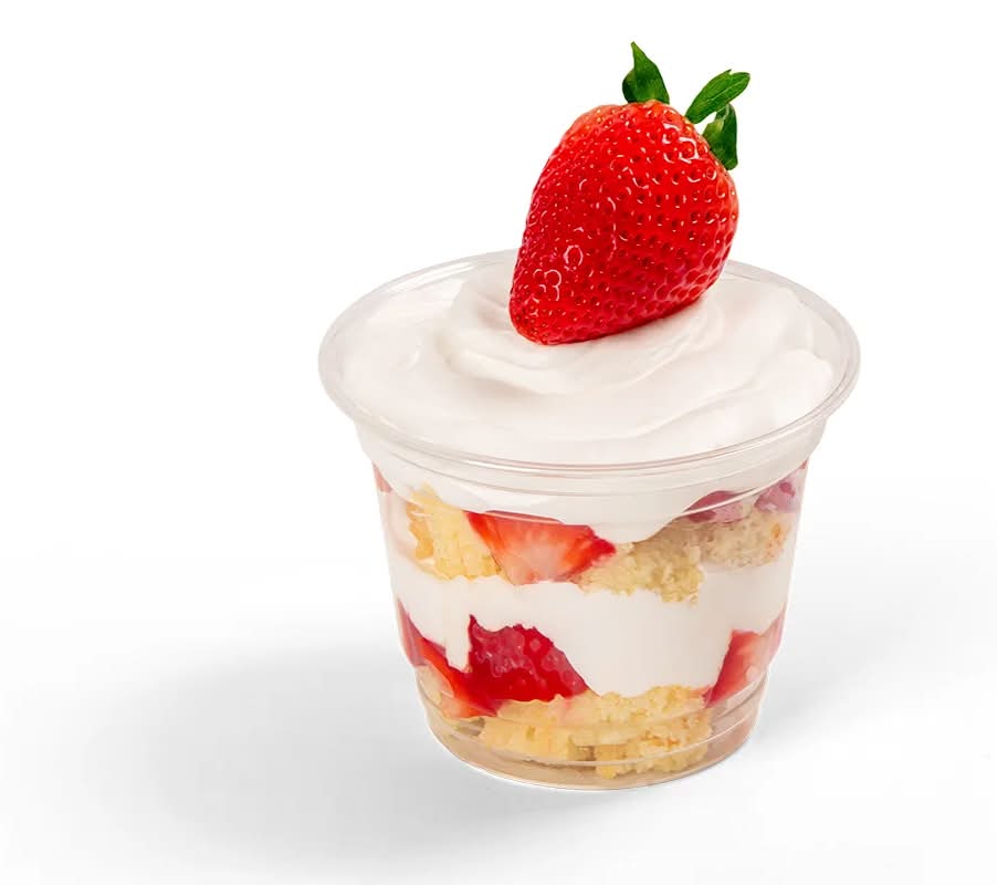 Strawberry Shortcake Indulgent Cup