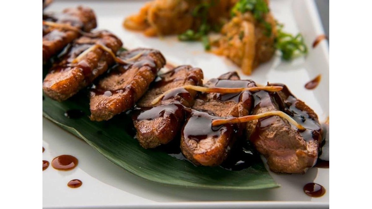 Duck teriaki