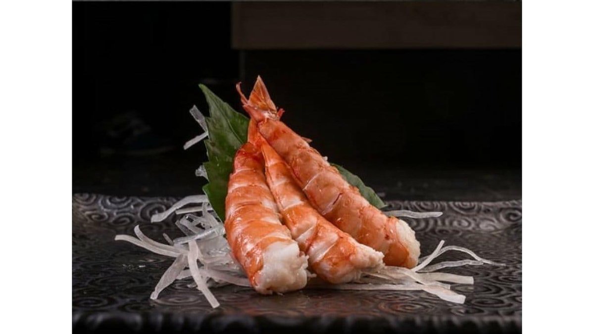 Ebi sashimi