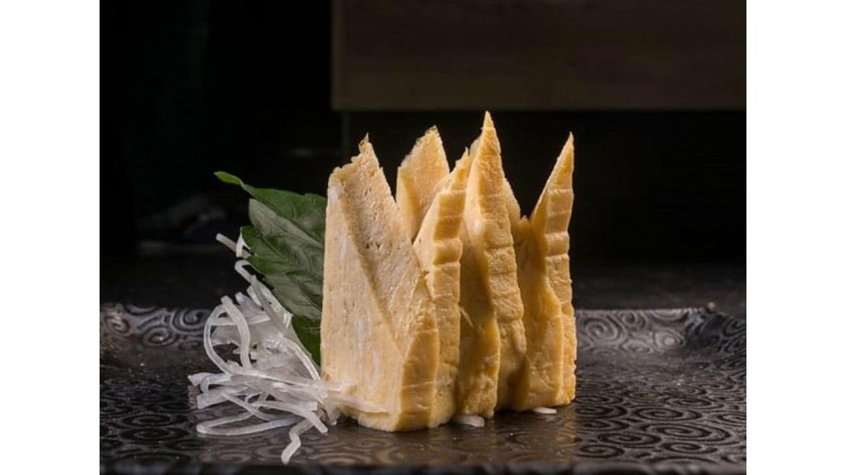 Tamago sashimi