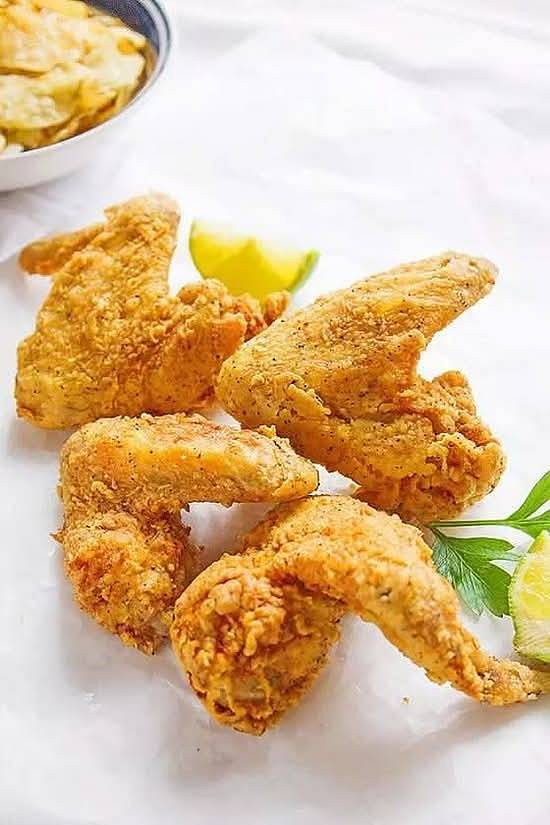 Fried Chicken Wings (4 pcs)