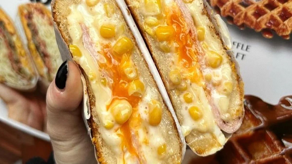 Corn mozzarella