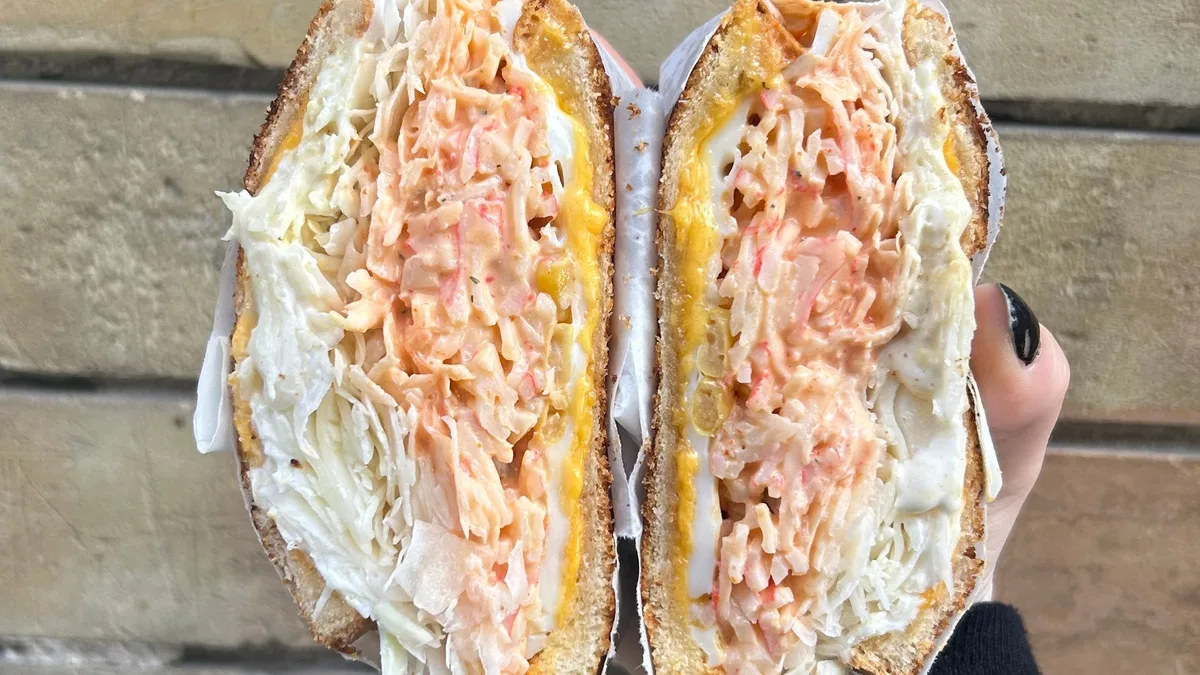 Crabmeat salad