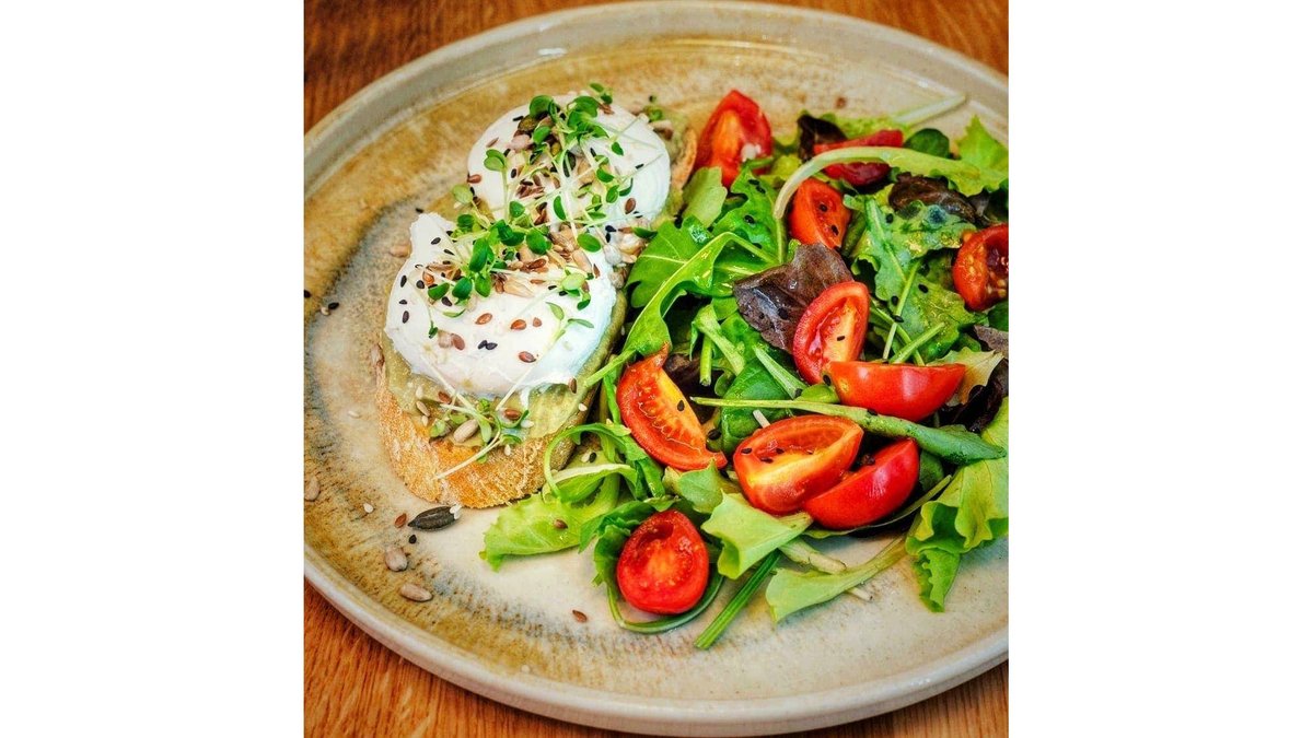 POACHED EGGS and AVOCADO