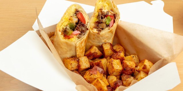 Carne Asada Burrito Boxed Brunch