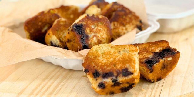Grilled Blueberry Muffins Tray