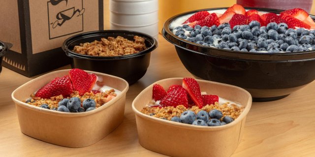 Honey Berry Yogurt Crunch
