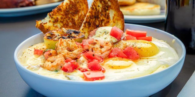 Shrimp and Grits Box
