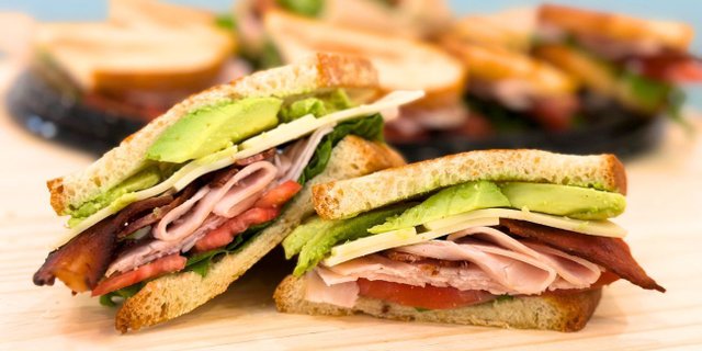 Turkey Avocado BLT Platter