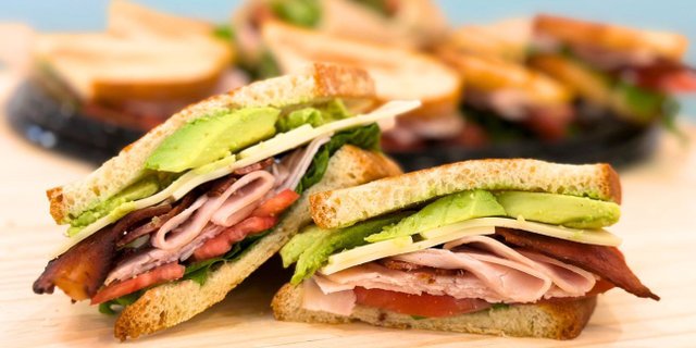 Turkey Avocado BLT Sandwich Platter