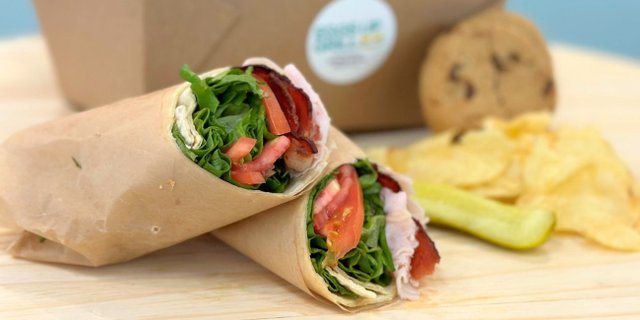 Turkey Club Wrap Boxed Lunch