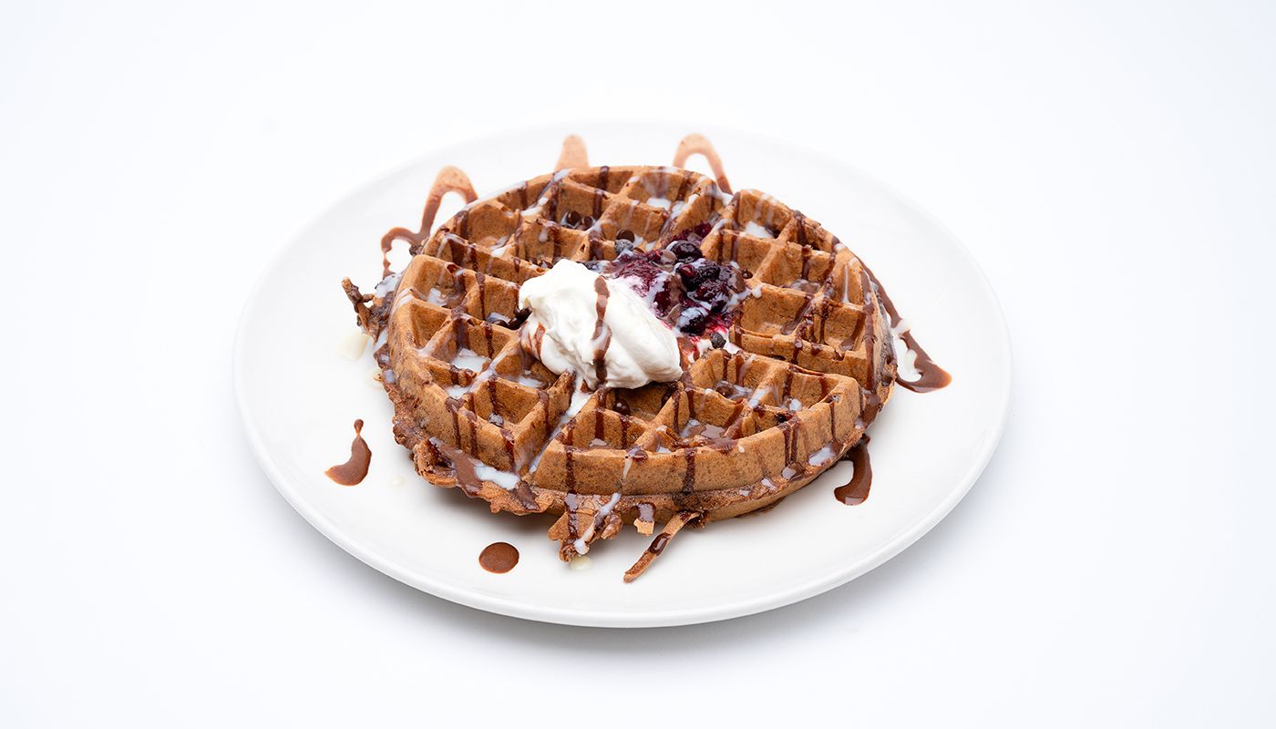 Chocoholic Waffle