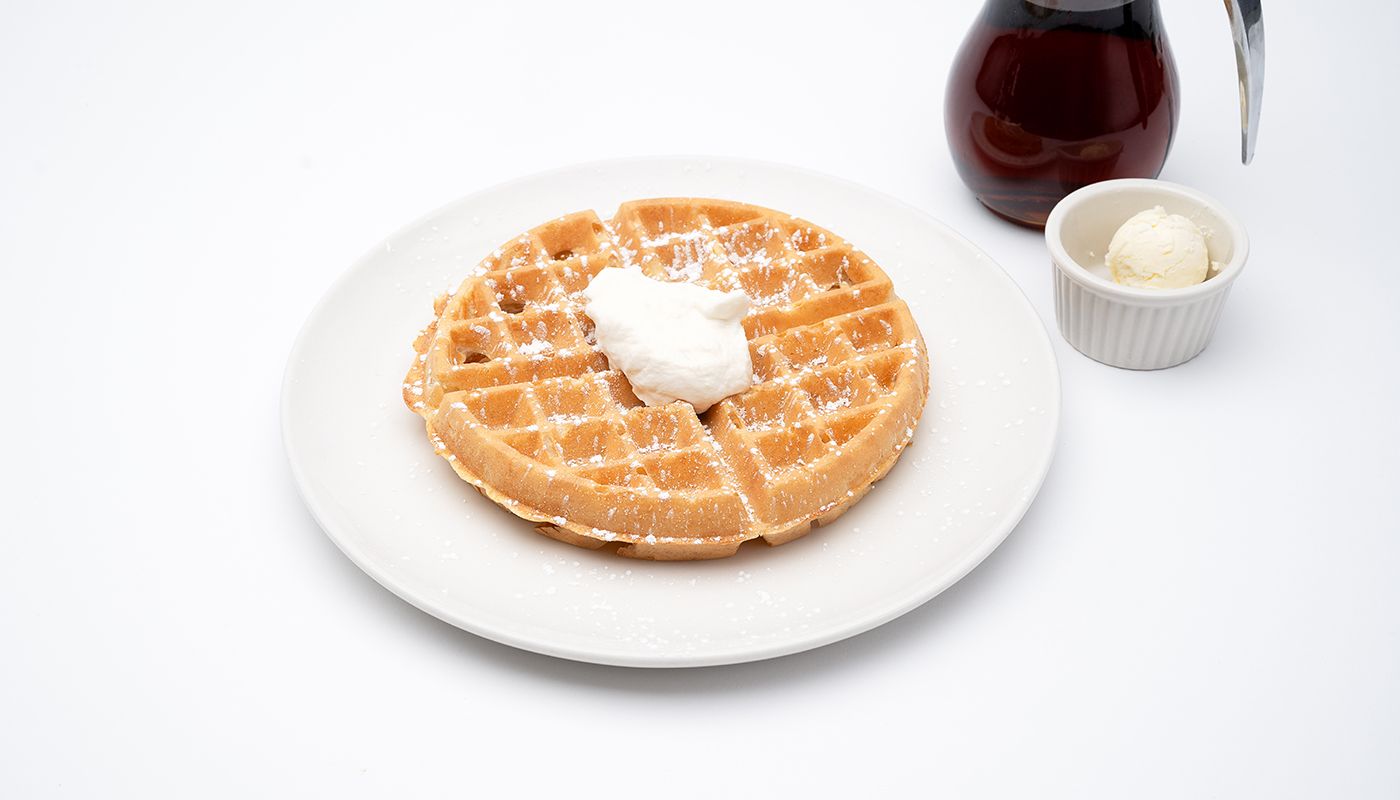 Traditional Golden Waffle