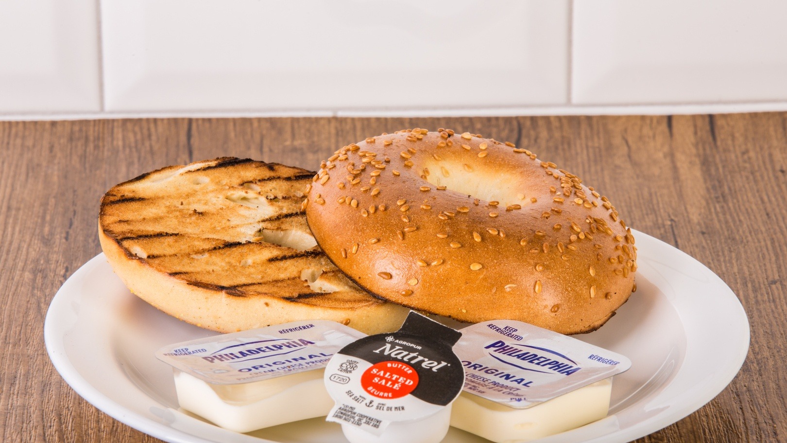 Bagel fromage à la crème / Cream Cheese Bagel