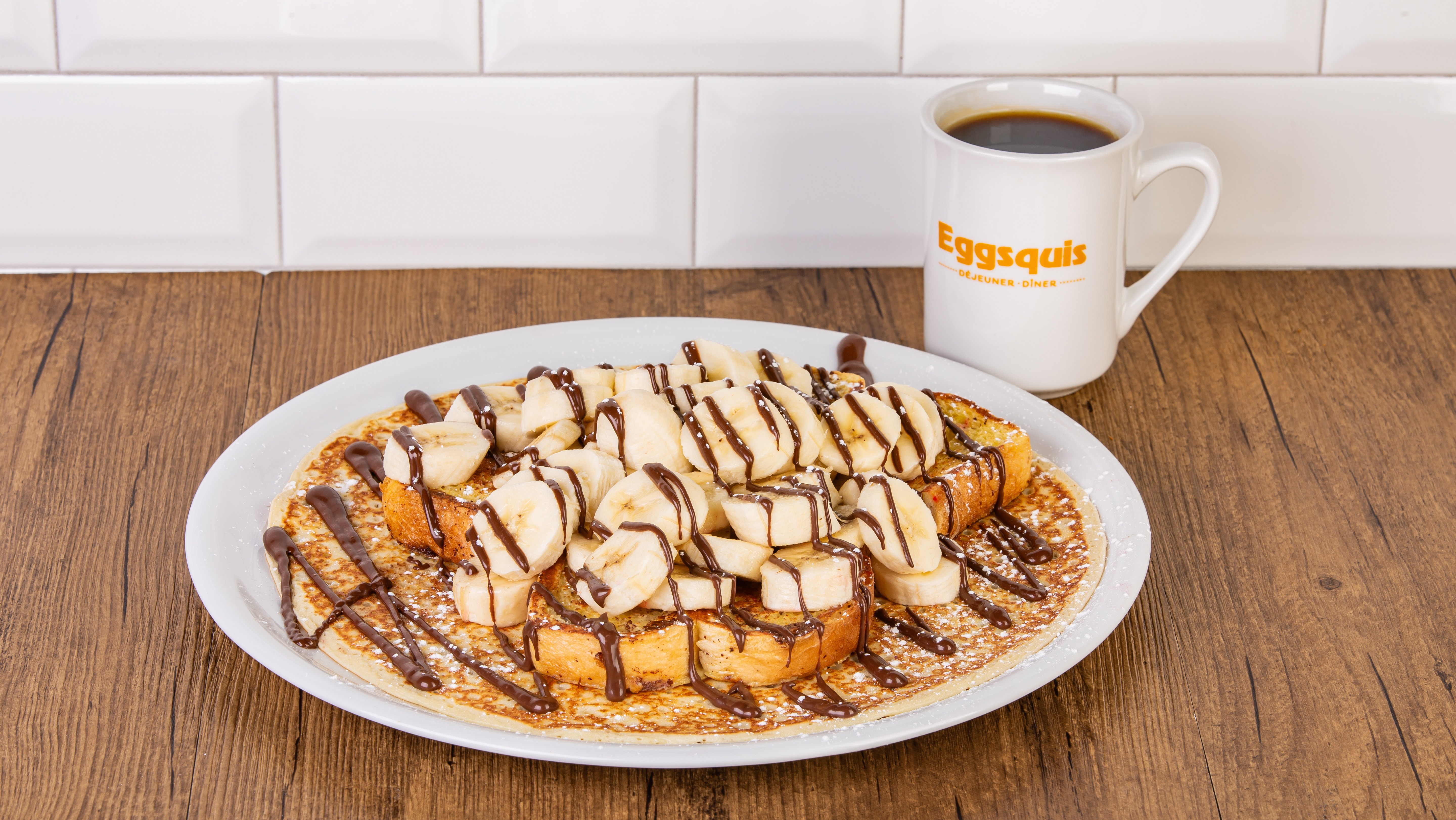 Delight bananes et chocolat noisette / Bananas and Hazelnut Chocolate