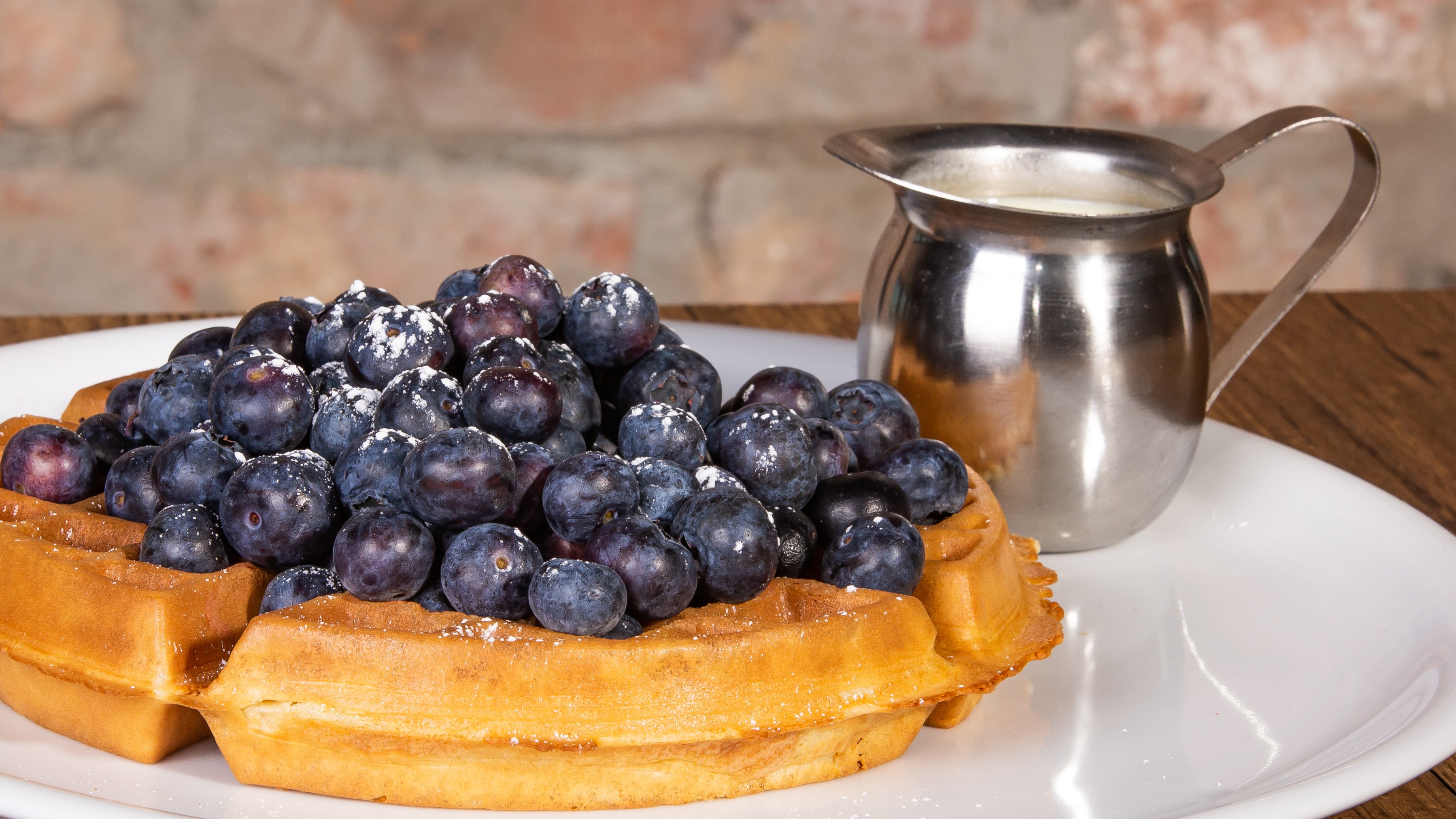 Gaufre Bleuets/ Blueberry Waffle