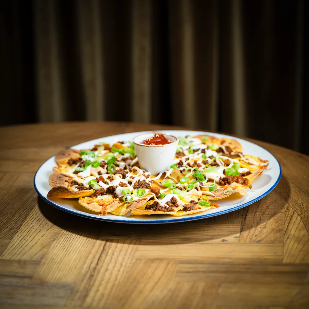 Ostegratinert nachos